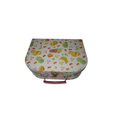 Poplar Wholesale Factory Customized Children Candy Paper Suitcase