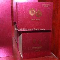 Custom full color paper cosmetics packaging box printing